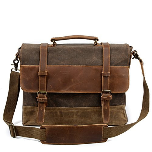 Men's Retro Rare Vintage Brown Leather Messenger Bag Shoulder Laptop Briefcase Men's Retro Rare Vintage Brown Leather Messenger Bag Shoulder Laptop Briefcase